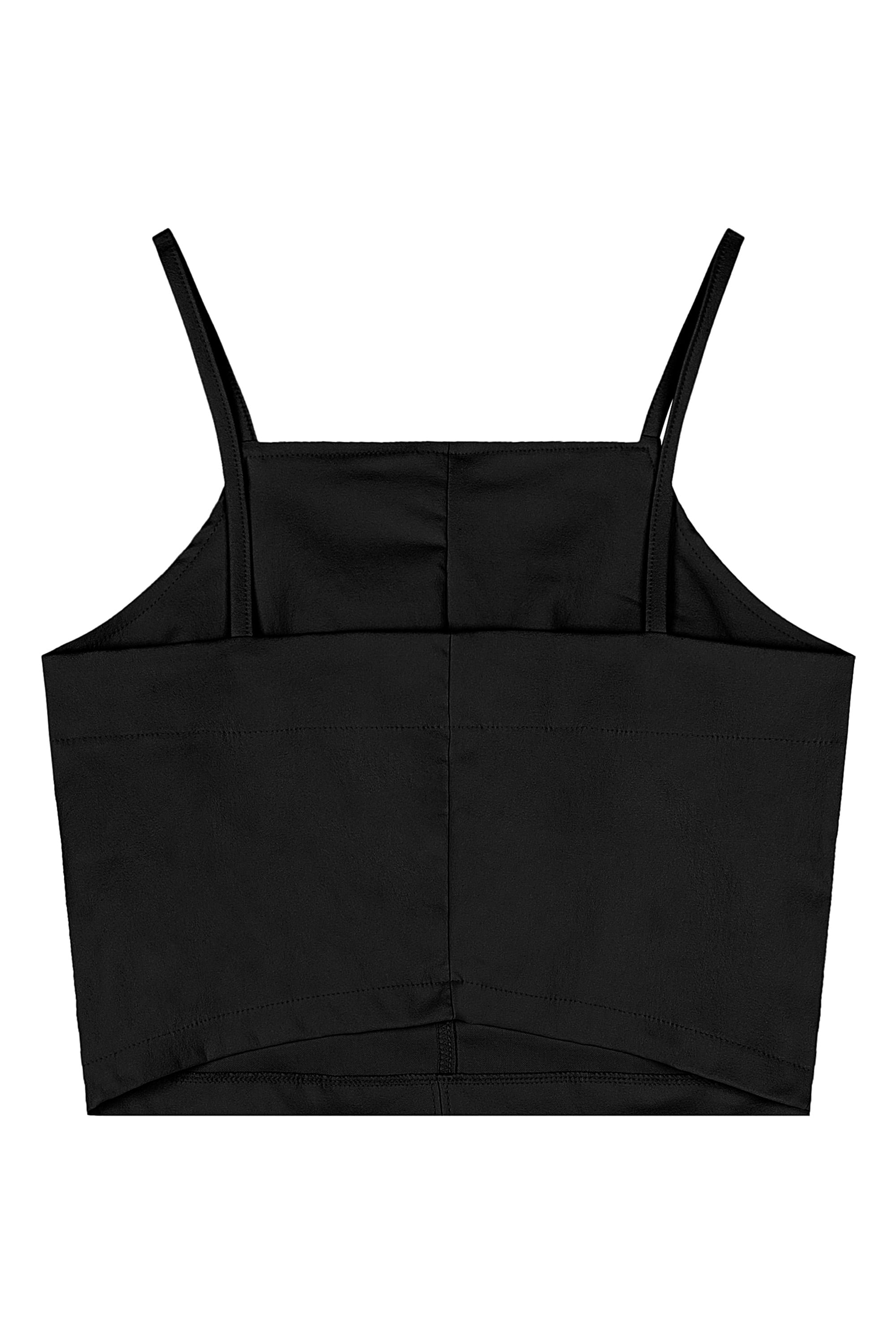 Top Juvenil com Alças para Menina (Preto) Gloss - Imagem 16